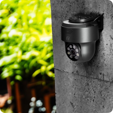 Kamera Ip Obrotowa P4 Dark Wifi 4Mp Z Zoomem, Detekcja Ruchu