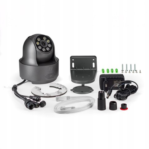 Kamera Ip Obrotowa P4 Dark Wifi 4Mp Z Zoomem, Detekcja Ruchu