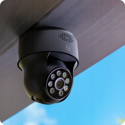 Kamera Ip Obrotowa P4 Dark Wifi 4Mp Z Zoomem, Detekcja Ruchu