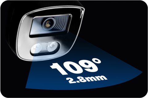 Kamera Ip Poe 8Mpx 4K Ultra Hd, 30M Ir + Audio, Ip67 Metalowa, 24H Podgląd