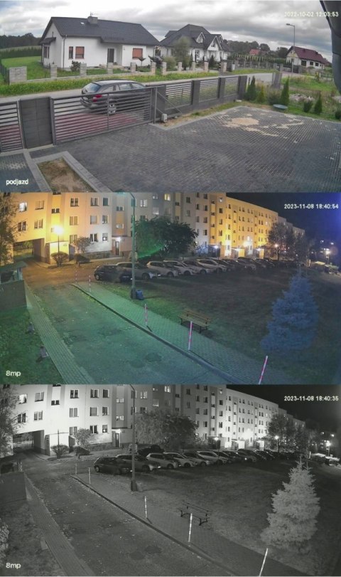 Kamera Ip Wifi Zewnętrzna 8Mp Ultra Hd 4K Z Zoomem 6X, Ip66