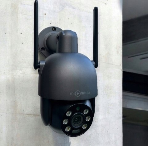 Kamera Ip Wifi Zewnętrzna 8Mp Ultra Hd 4K Z Zoomem 6X, Ip66