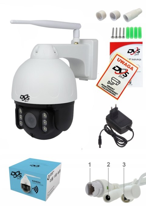 Kamera Obrotowa Ip Wifi 4K 8Mpx 8X Zoom, Sony, Detekcja Ruchu, Ip66 50M Ir