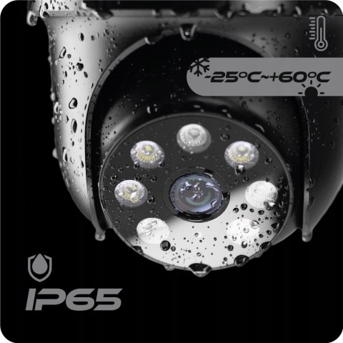Kamera Obrotowa Ip Wifi 5Mpx Ptz 5X Zoom, Detekcja Osób, Audio Na Żywo