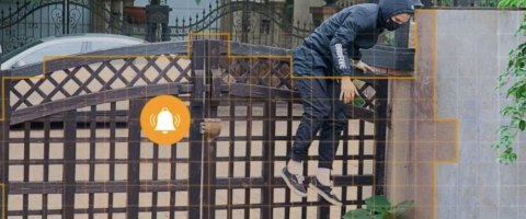 Kamera Wifi 4Mp Ip66 Obrotowa 355° Pochylenie 90° Na Żywo Z Syreną 110Db