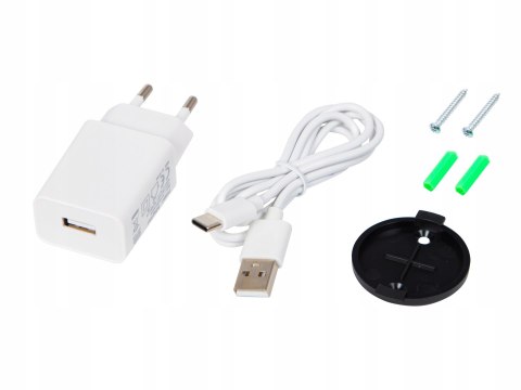 Kamera Wifi Ip 3Mp Obrotowa Z Audio I Detekcją Ruchu, Slot Microsd 128Gb