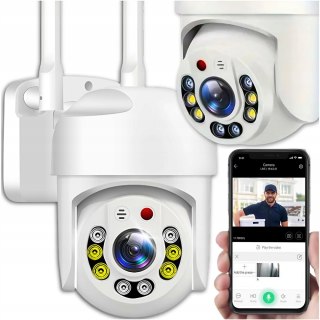 Kamera Wifi Ip Smart 2Mp Full Hd Obrotowa 355°/90° Zoom 4X Detekcja Ruchu