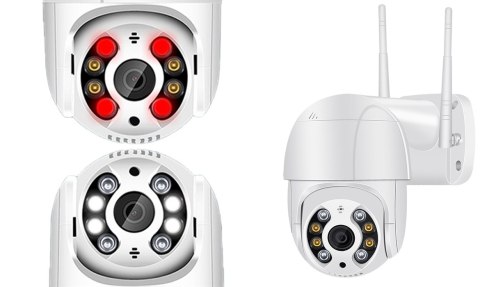 Kamera Zewnętrzna 4K 8Mp Wifi Ptz, Nocna Ir, Detekcja Ruchu, Ip66