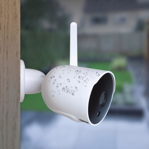 Kamera Zewnętrzna Full Hd 3Mp Wifi Tuya Ip66, 105° Kąt, Dwukom. Audio, Ir