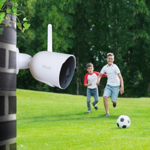 Kamera Zewnętrzna Full Hd 3Mp Wifi Tuya Ip66, 105° Kąt, Dwukom. Audio, Ir