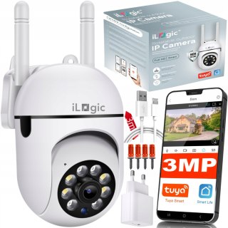 Kamera Zewnętrzna Ip Full Hd 3Mp 8X Zoom Ptz Dwukier Audio Tuya Smart Life