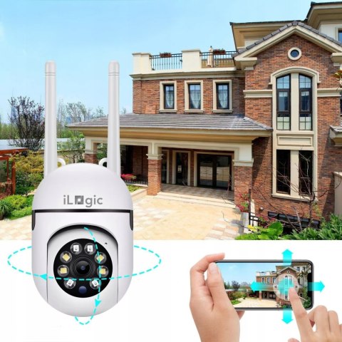 Kamera Zewnętrzna Ip Full Hd 3Mp 8X Zoom Ptz Dwukier Audio Tuya Smart Life