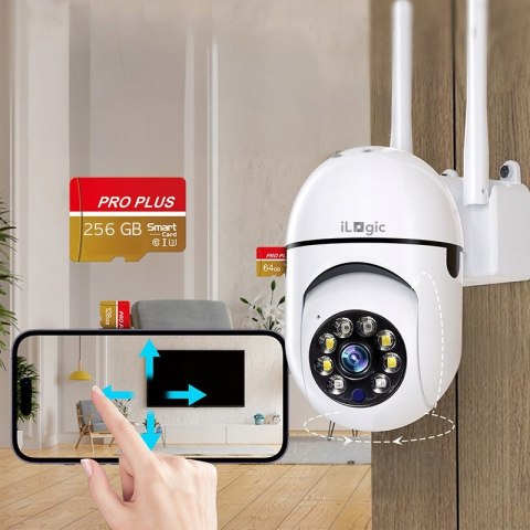 Kamera Zewnętrzna Ip Full Hd 3Mp 8X Zoom Ptz Dwukier Audio Tuya Smart Life