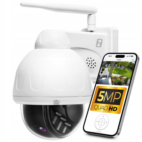 Profesjonalna Kamera Ip Zintronic Ptz 5Mp Wi-Fi Z Sony Imx335, Ip66