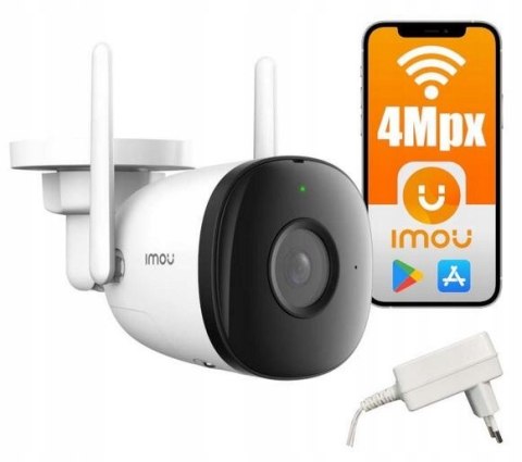 Zestaw Monitoringu Wifi Imou 4Kamery 4Mp, Kolor W Nocy, Syrena 110Db