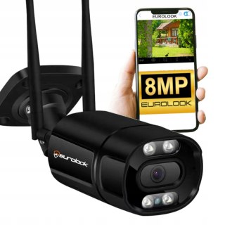 Zewnętrzna Kamera Ip 8Mp Wifi Tuya Smart 4K Zoom Ip66 Audio Detekcja Ruchu