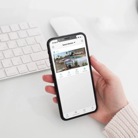 Zewnętrzna Kamera Ip Wifi 4Mpx Z Podwójnym Obiektywem I Śledzeniem Ip66