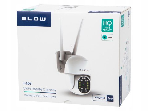 Zewnętrzna Kamera Ip Wifi 5Mp Z Audio, Obrotowa, Ir, Ip66, Blow