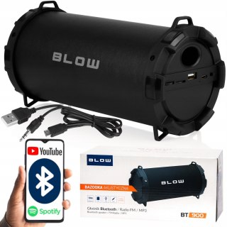Głośnik Przenośny Bluetooth Blow Bazooka 25W Fm Usb/Microsd Aux 800Mah