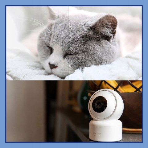 Kamera Imilab C20 Pro 360° Obrotowa Z Wifi, Detekcją Ruchu I Płaczu Dziecka