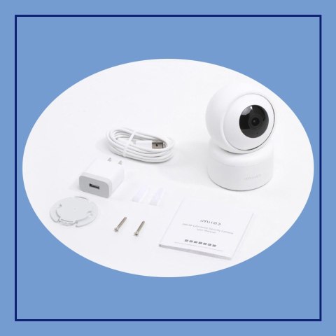 Kamera Imilab C20 Pro 360° Obrotowa Z Wifi, Detekcją Ruchu I Płaczu Dziecka