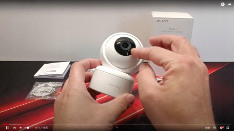 Kamera Imilab C20 Pro 360° Obrotowa Z Wifi, Detekcją Ruchu I Płaczu Dziecka