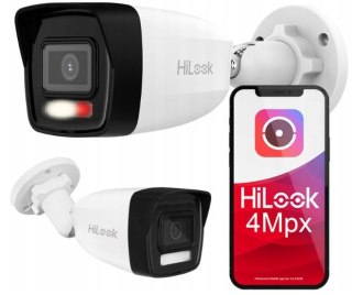 Kamera Ip 4Mpx Dual Light 2K Z Mikrofonem, Ir+Białe Oświetlenie, Ip67, Poe
