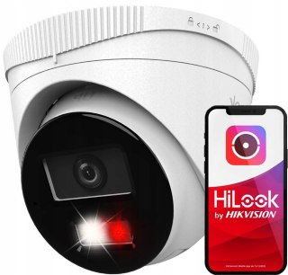 Kamera Ip 4Mp Hybrid 2.8Mm Obiektyw Podwójne Oświetlenie, Mikrofon Poe Ip67