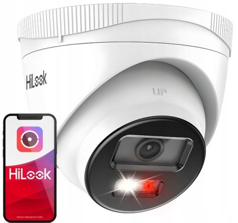 Kamera Ip 4Mp Hybrid 2.8Mm Obiektyw Podwójne Oświetlenie, Mikrofon Poe Ip67
