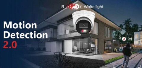 Kamera Ip 6Mpx Hybrid Light 2,8Mm Poe True Wdr, Dualny Tryb Nocny, Mikrofon