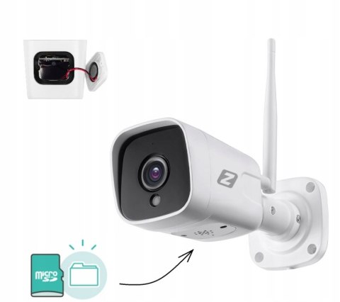 Kamera Ip A5 Wifi 5Mp Z Audio, Ip66, Dla Micro Sd Do 128Gb - Zintronic
