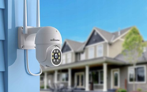 Kamera Ip Bezprzewodowa 8Mpx 4K Tuya Smart - Obrotowa, Led, Detekcja Ruchu