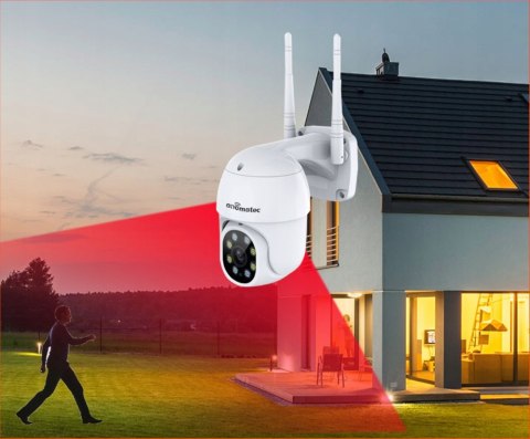 Kamera Ip Bezprzewodowa 8Mpx 4K Tuya Smart - Obrotowa, Led, Detekcja Ruchu
