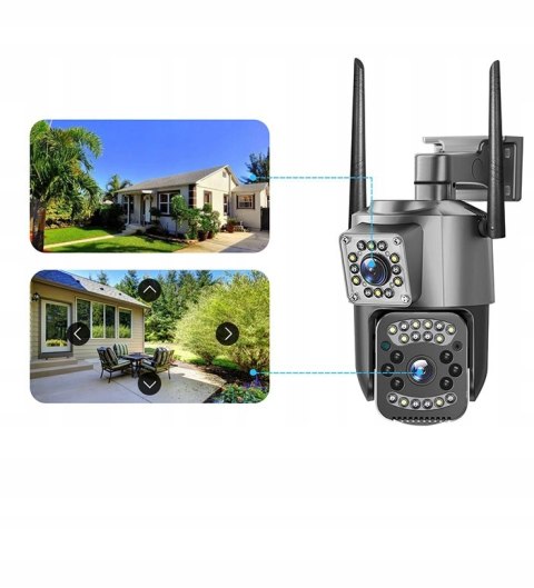 Kamera Ip Blow H-332-B Wifi 2Mp Z Obrotem, Zoom I Audio Dwukierunkowym