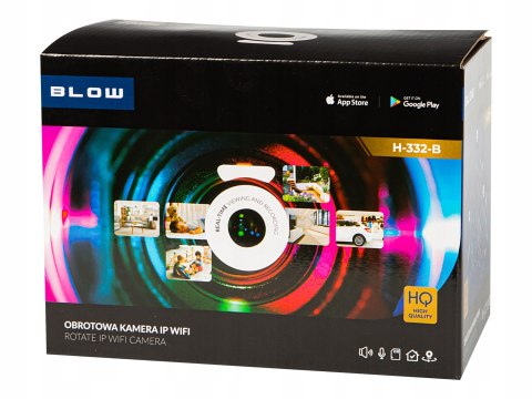 Kamera Ip Blow H-332-B Wifi 2Mp Z Obrotem, Zoom I Audio Dwukierunkowym