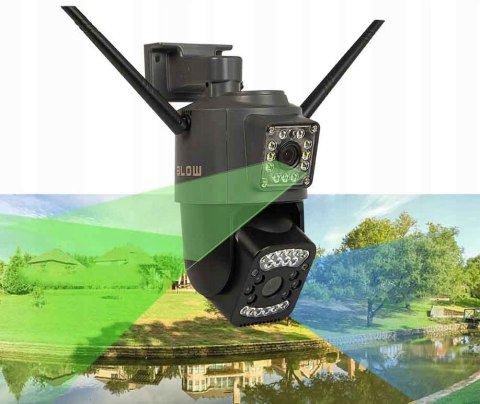 Kamera Ip Blow H-332-B Wifi 2Mp Z Obrotem, Zoom I Audio Dwukierunkowym