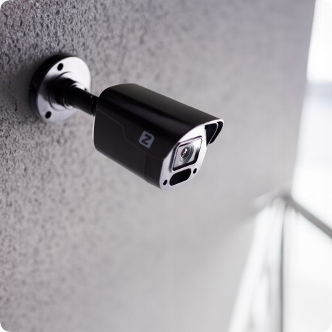 Kamera Ip Zewnetrzna 4Mpx Poe 3.6Mm 30M Ir Audio Detekcja Ruchu Ip66 Czarna