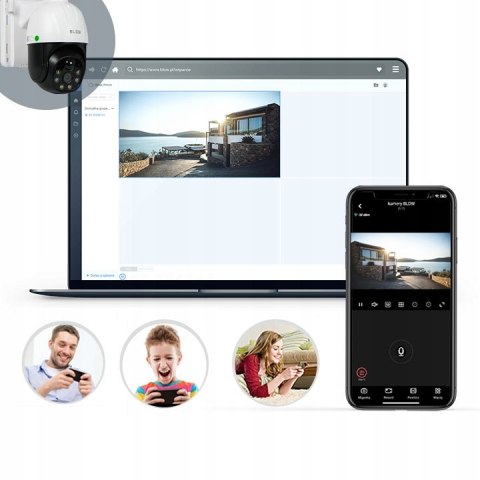 Kamera Solarno-4G Obrotowa 3Mp Z Aplikacją - Zestaw Do Monitoringu