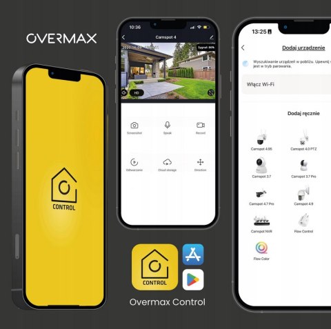 Kamera Zewnętrzna Obrotowa 2.5K Ultra Hd 4X Zoom Ptz Ip66 Wifi Smart 12 Led