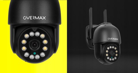 Kamera Zewnętrzna Obrotowa 2.5K Ultra Hd 4X Zoom Ptz Ip66 Wifi Smart 12 Led
