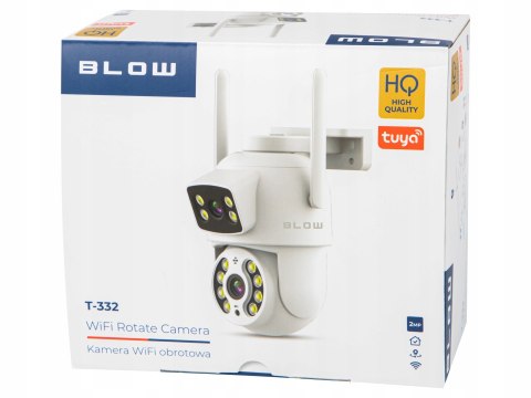 Kamera Zewnętrzna Obrotowa Blow Ip Wifi 2+2Mp Wqhd Śledzenie Audio Tuya