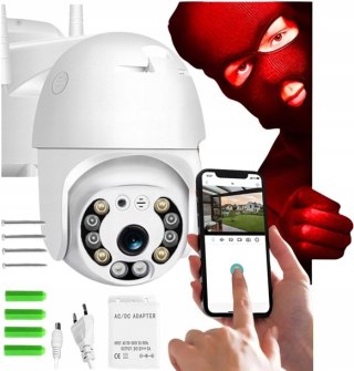 Kamera Zewnętrzna Wifi 1080P Z Detekcją Ruchu I Zoom 4X Ghh