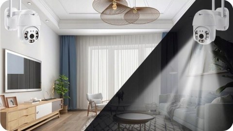 Kamera Zewnętrzna Wifi 1080P Z Detekcją Ruchu I Zoom 4X Ghh