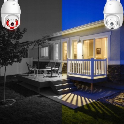 Kamera Zewnętrzna Wifi 1080P Z Detekcją Ruchu I Zoom 4X Ghh