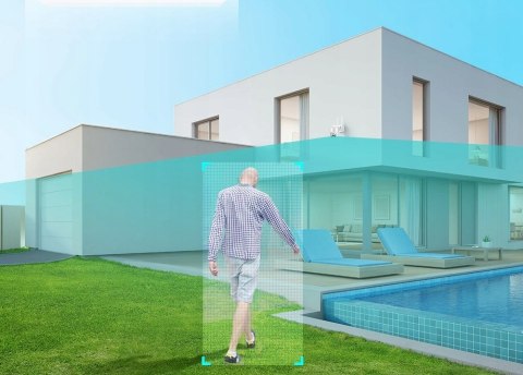 Kamera Zewnętrzna Wifi 1080P Z Detekcją Ruchu I Zoom 4X Ghh