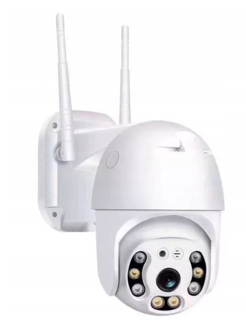 Kamera Zewnętrzna Wifi 5Mpx Ultra Hd 6X Zoom Twarzy / Ruchu Podgląd Ip66