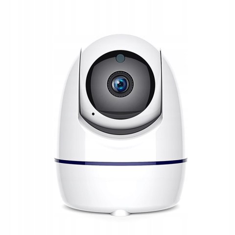 Mini Kamera Wifi Obrotowa 360° Full Hd, Sterowana Telefonem Z Dźwiękiem