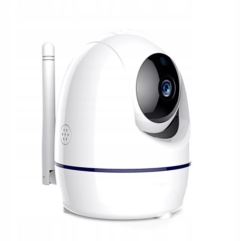 Mini Kamera Wifi Obrotowa 360° Full Hd, Sterowana Telefonem Z Dźwiękiem