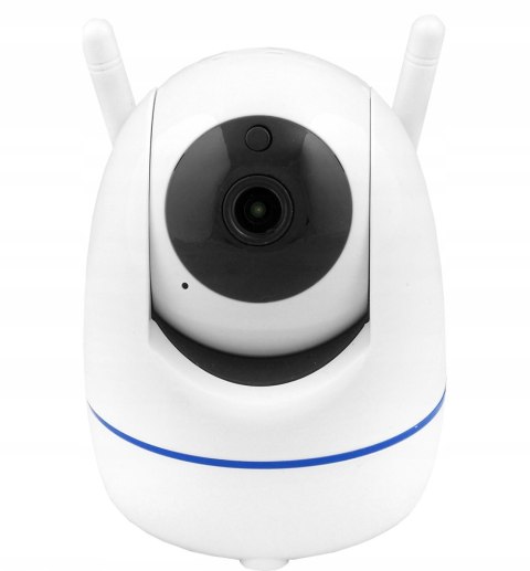 Mini Kamera Wifi Obrotowa 360° Full Hd, Sterowana Telefonem Z Dźwiękiem
