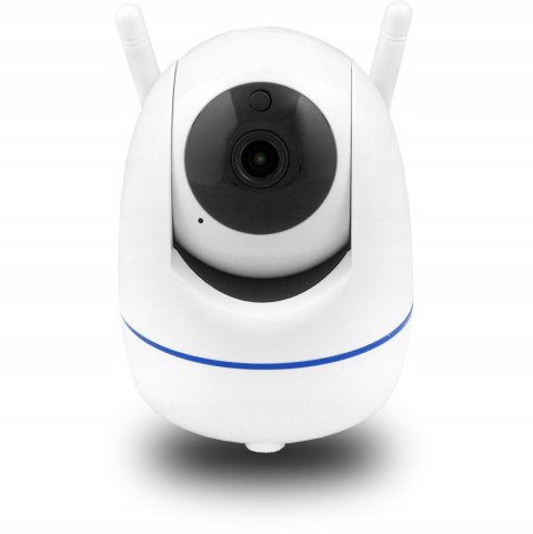 Mini Kamera Wifi Obrotowa 360° Full Hd, Sterowana Telefonem Z Dźwiękiem